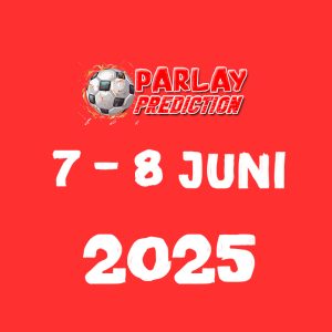 Prediksi Parlay Bola Malam ini 7 - 8 Juni 2025
