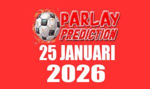 Prediksi Mix Parlay Bola 25 Januari 2026